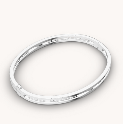 [BloomBling]ZERO 1 スパイラルロゴ シルバーブレスレット