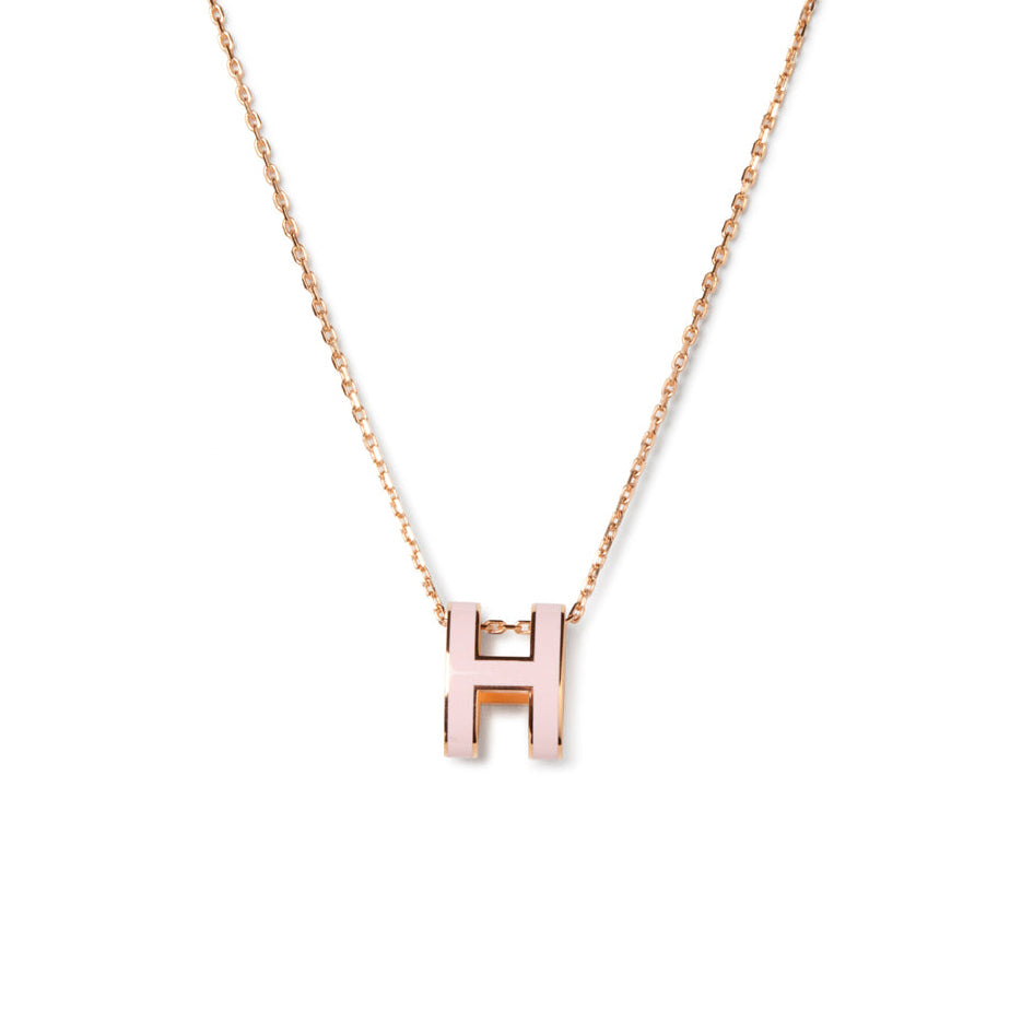 [BloomBling]POP H PEDANT PINK GOLD