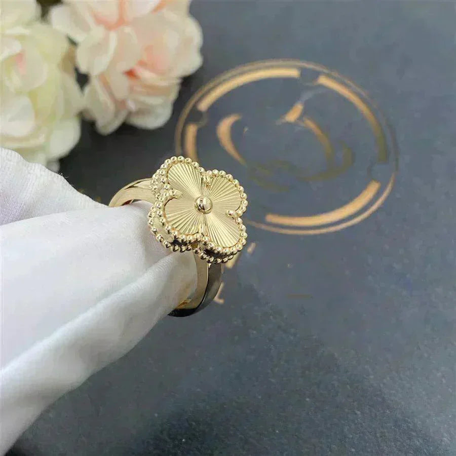 [BloomBling]CLOVER GOLD RING